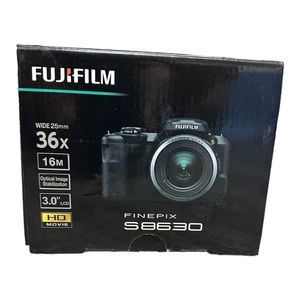NEW IN BOX black FUJI FILM FINE PIX S8630 digital camera 3.0” lcd